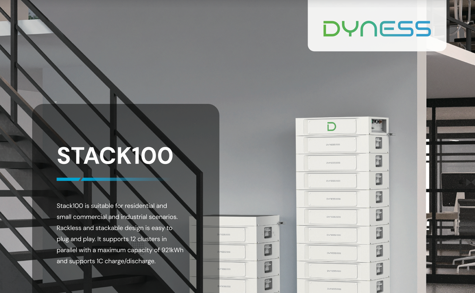 Dyness STACK100 akkumoduuli 5,12 kWh